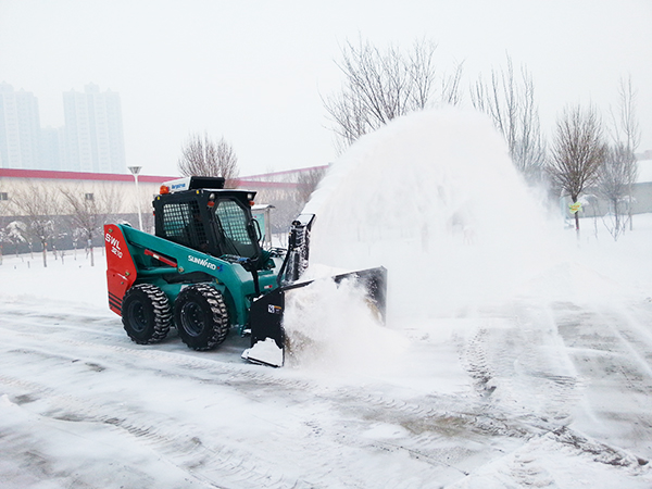 表白冬季除雪能手，这个冬天有你更温暖