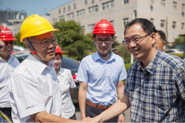商务部合作司刘民强副司长一行调研Z6人生就是博智能