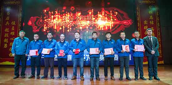 坚定信念、再接再严，Z6人生就是博智能2017年杜转销赞美与誓师大会开启新航程