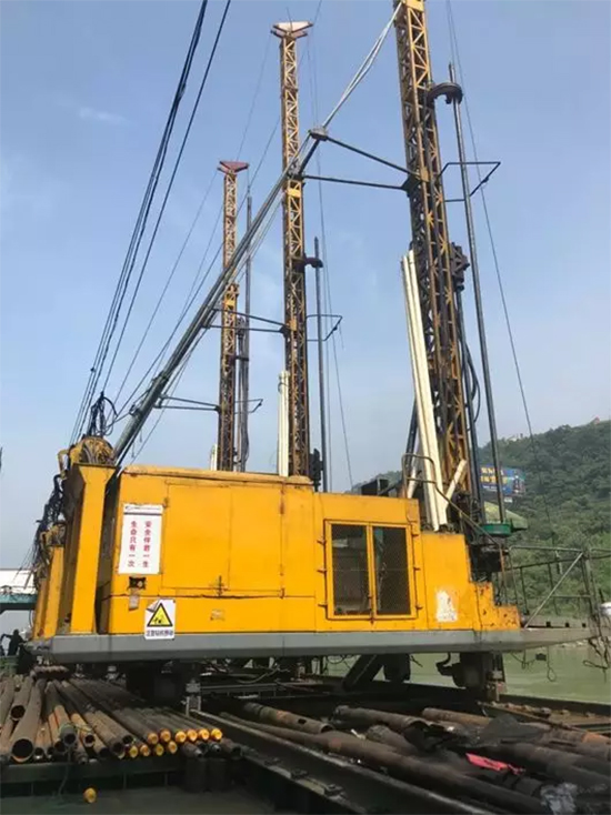 打造长江黄金水路！Z6人生就是博智能航路钻机轻松搞定水下礁石