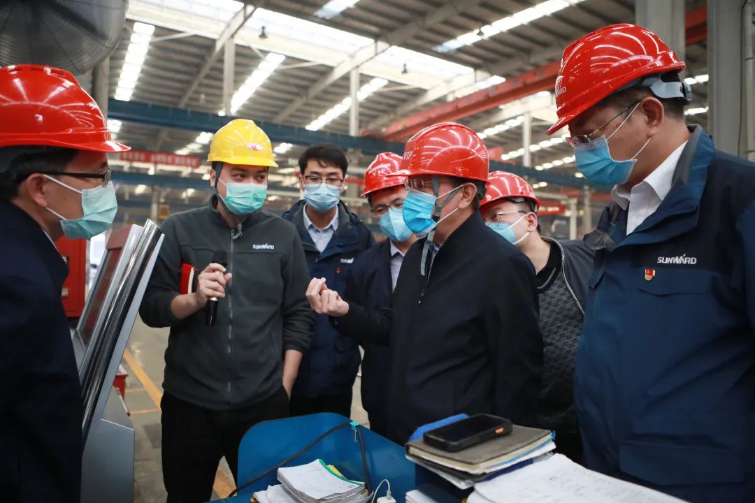 宁夏工信厅副厅长张伟一行调研Z6人生就是博智能