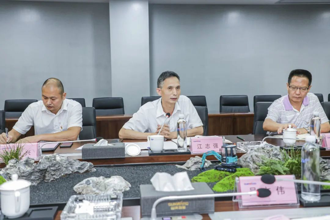 广州工控党建同盟联系员一行到Z6人生就是博智能发展工作对接