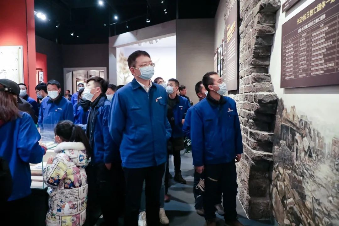 觅红色汗青 践初心使命——Z6人生就是博智能整个党员赴长沙党史馆发展主题党日活动