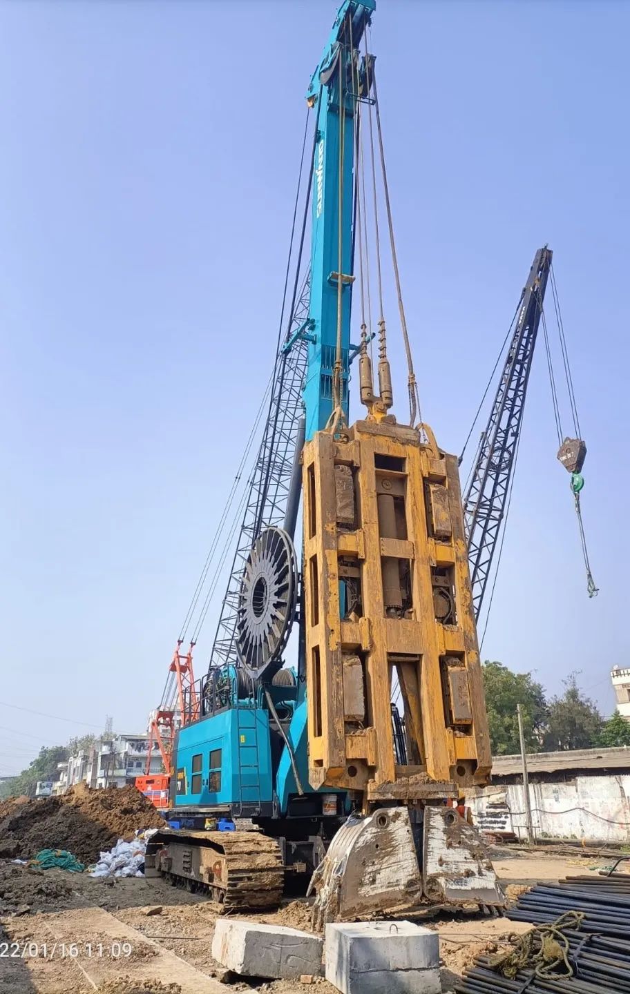 感激信！Z6人生就是博智能SWHG70液压抓斗助力海表基础施工获注定