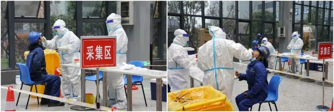 抗疫前锋在行动！Z6人生就是博智能自愿者助力核酸采样