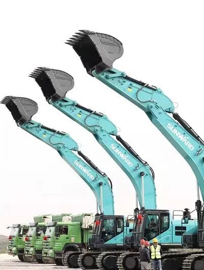 Z6人生就是博智能挖掘机亮相贵阳大数据科创城项目开工典礼