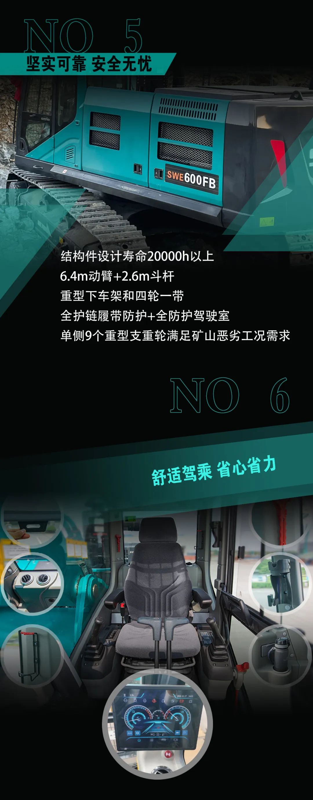 一图读懂 | 专为矿山沉载施工而生！Z6人生就是博智能SWE600FB破碎锤沉磅回归