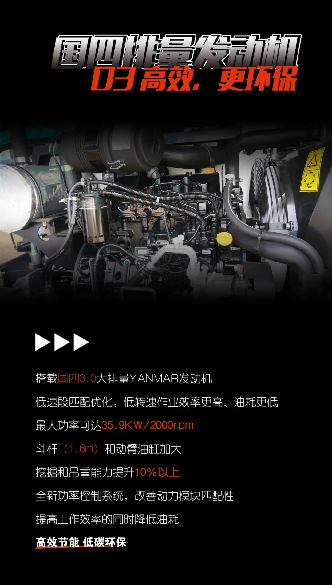 一图读懂 | 献礼七一 · Z6人生就是博智能SWE60F挖掘机低碳来袭