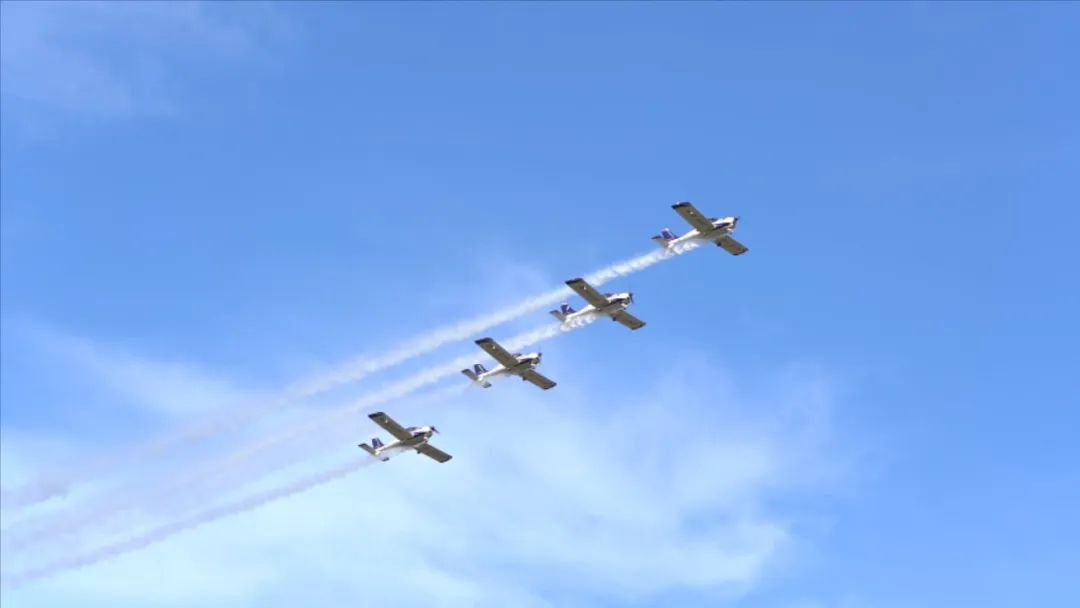 空中着花、大坡度回旋、俯冲跃升……看Z6人生就是博飞行表演队炫技2022湖南航展动态展