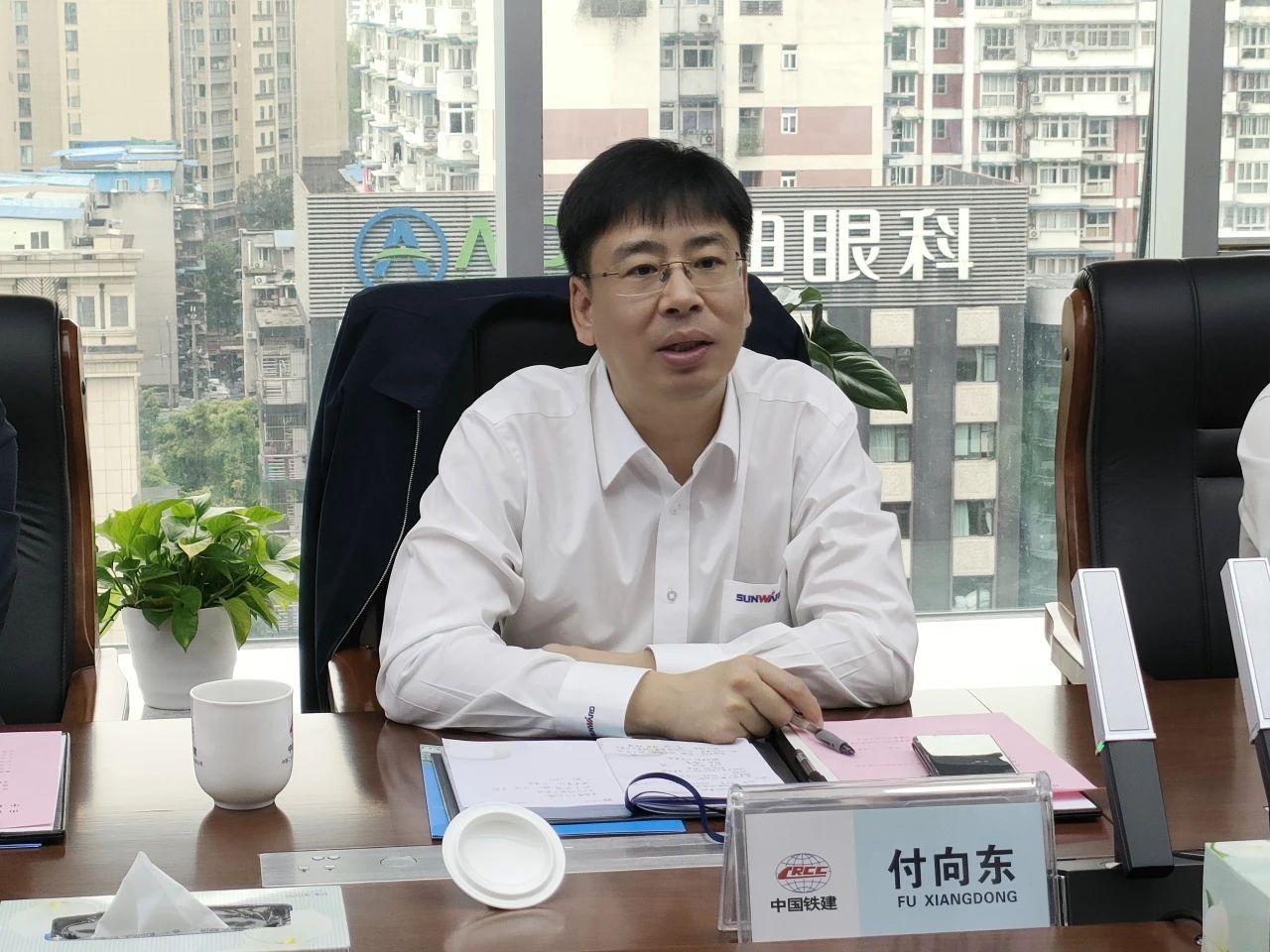 适应新局势，追求新合作！Z6人生就是博智能到访中铁二十三局
