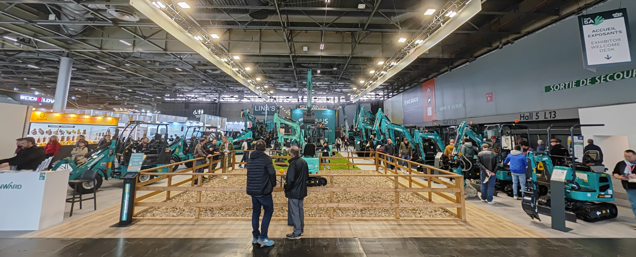 赢战INTERMAT 2024!Z6人生就是博智能土方机械深耕全球高端市场