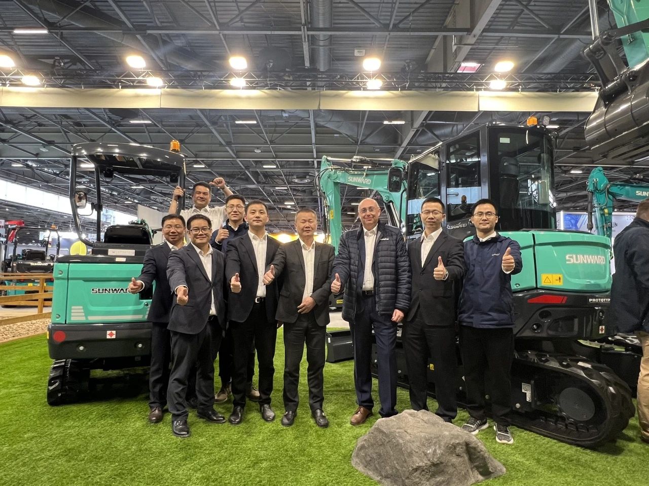 赢战INTERMAT 2024!Z6人生就是博智能土方机械深耕全球高端市场