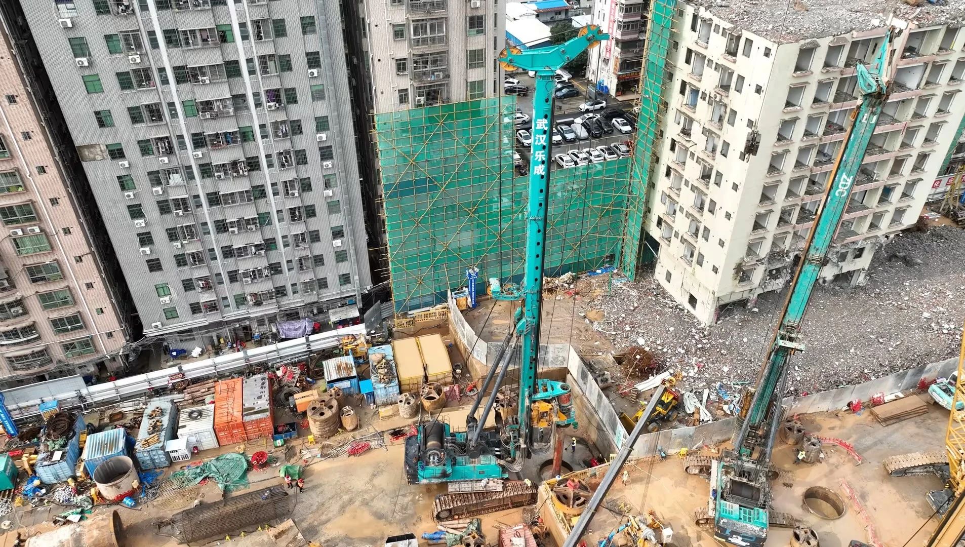 机能凸起，超强助力！Z6人生就是博智能旋挖钻机助力深圳地铁五和站施工