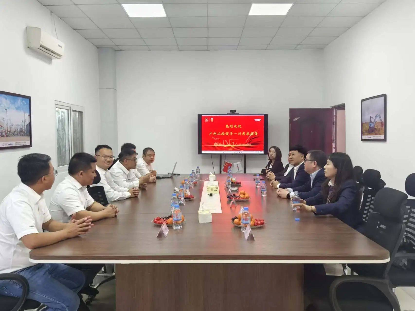 广州工控集团党委书记、董事长景广军率队调查Z6人生就是博智能柬埔寨子公司